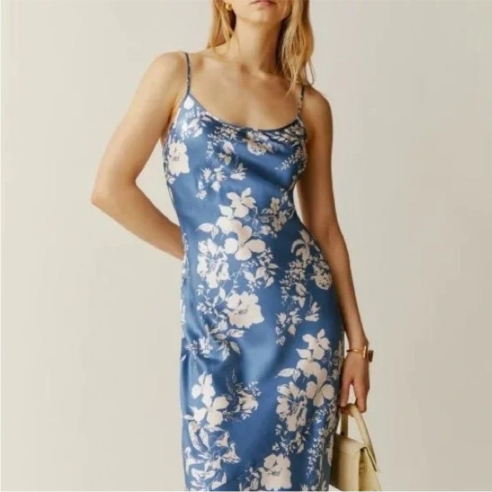Reformation Alisal Silk Dress